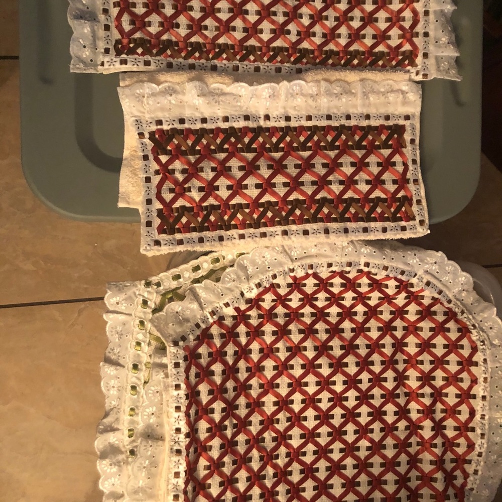 Hand made toilet covers